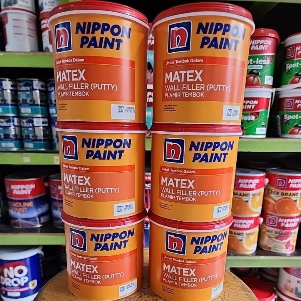 Matex Wall Filler / Dempul Tembok 1kg putih