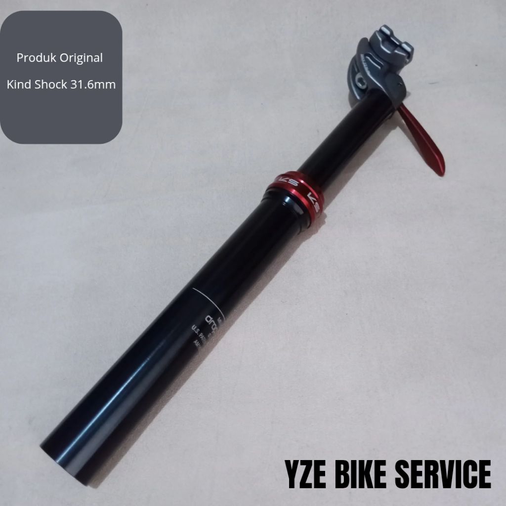 Seatpost Hidrolik Dropper Post KS Dropzone 31.6mm Sepeda MTB