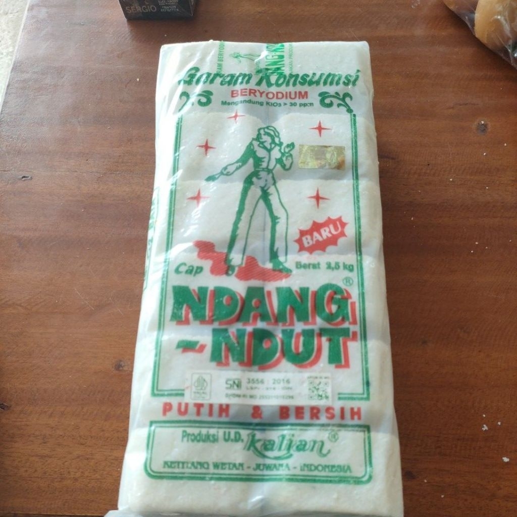 

Garam bata/garam kotak NDANGDUT 12 pcs