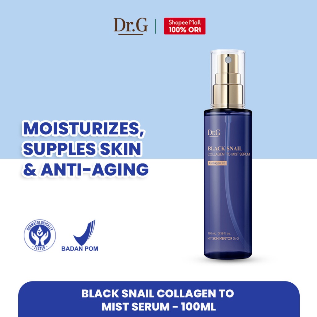 DR.G Black Snail Collagen To Mist Serum, Size - 100ml