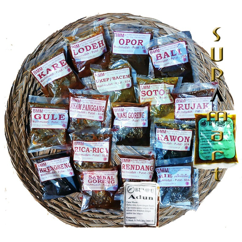 

(1 sachet) BMM Machmudah Bumbu Masak Bumbu Instant Terlaris dan Termurah
