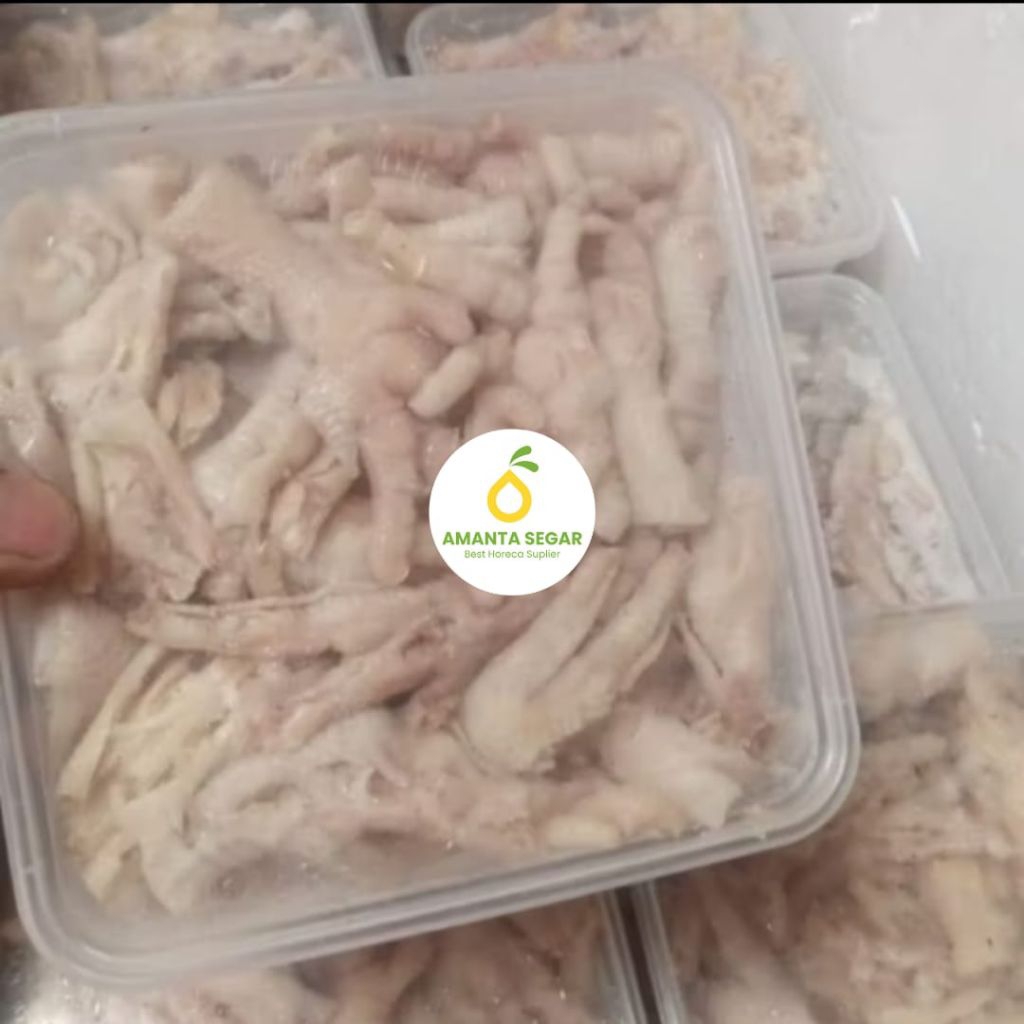 

Amanta Segar Bogor | Ceker Ayam Tanpa Tulang Super Premium Box 900gr Terlaris Amanta Segar
