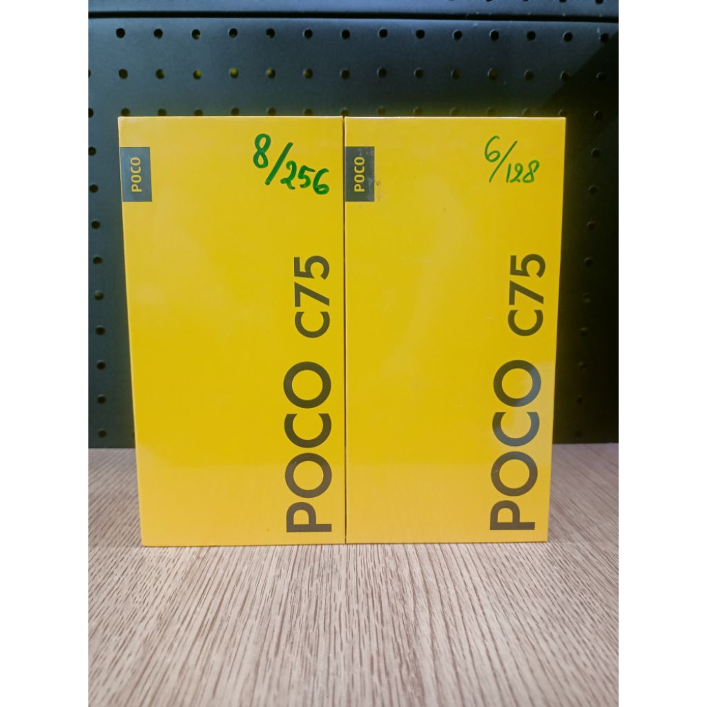 Hp Poco C75 8/256 Baru Ori Garansi Resmi satu tahun