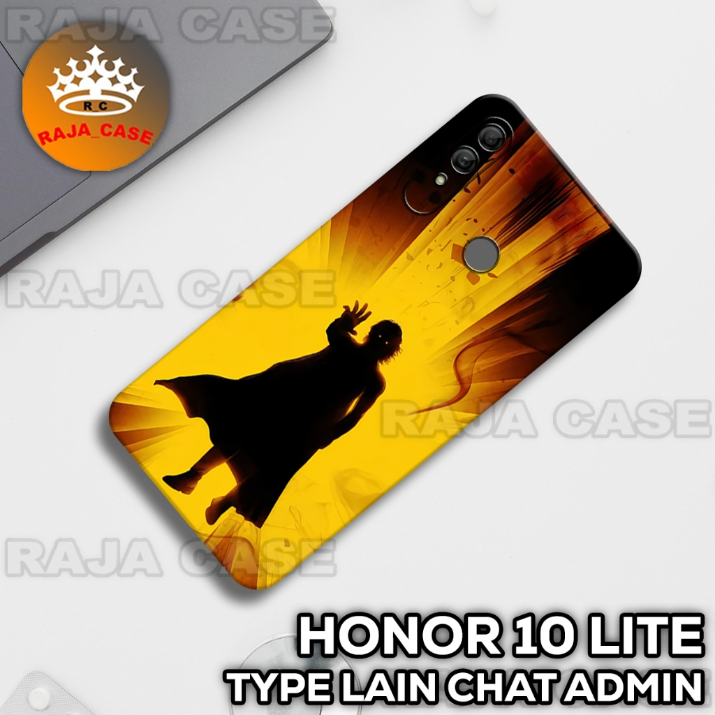 RC45 Softase HONOR 10 LITE Motif COWOK Case Hp HONOR 10 LITE - SILIKON - SILICON - CASING - CASE
