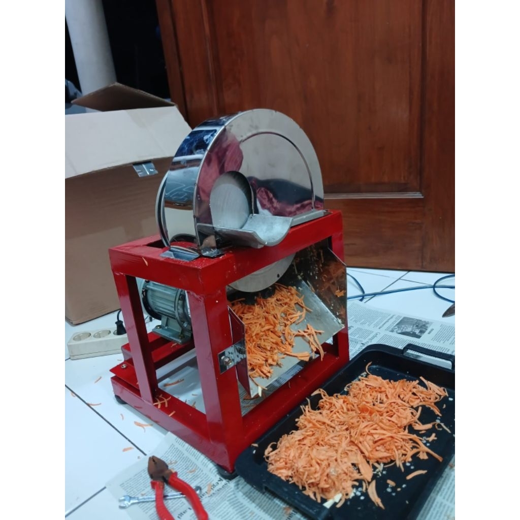 Mesin keripik singkong  (pisau serawut)