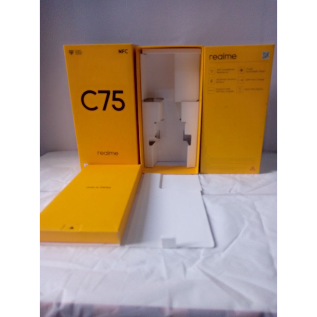 

KARDUS BOX HP REALME C75 NFC ORIGINAL