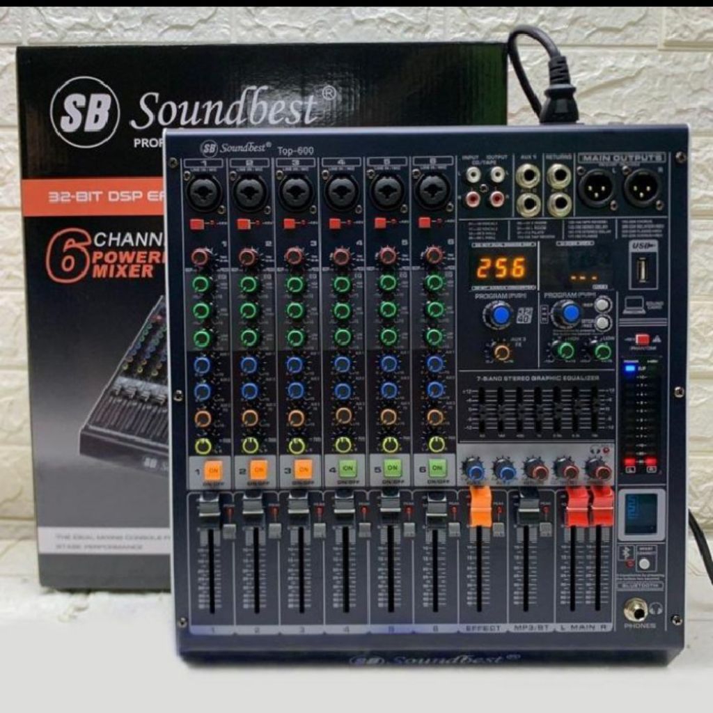 Mixer audio Soundbest TOP 600 original 6channel