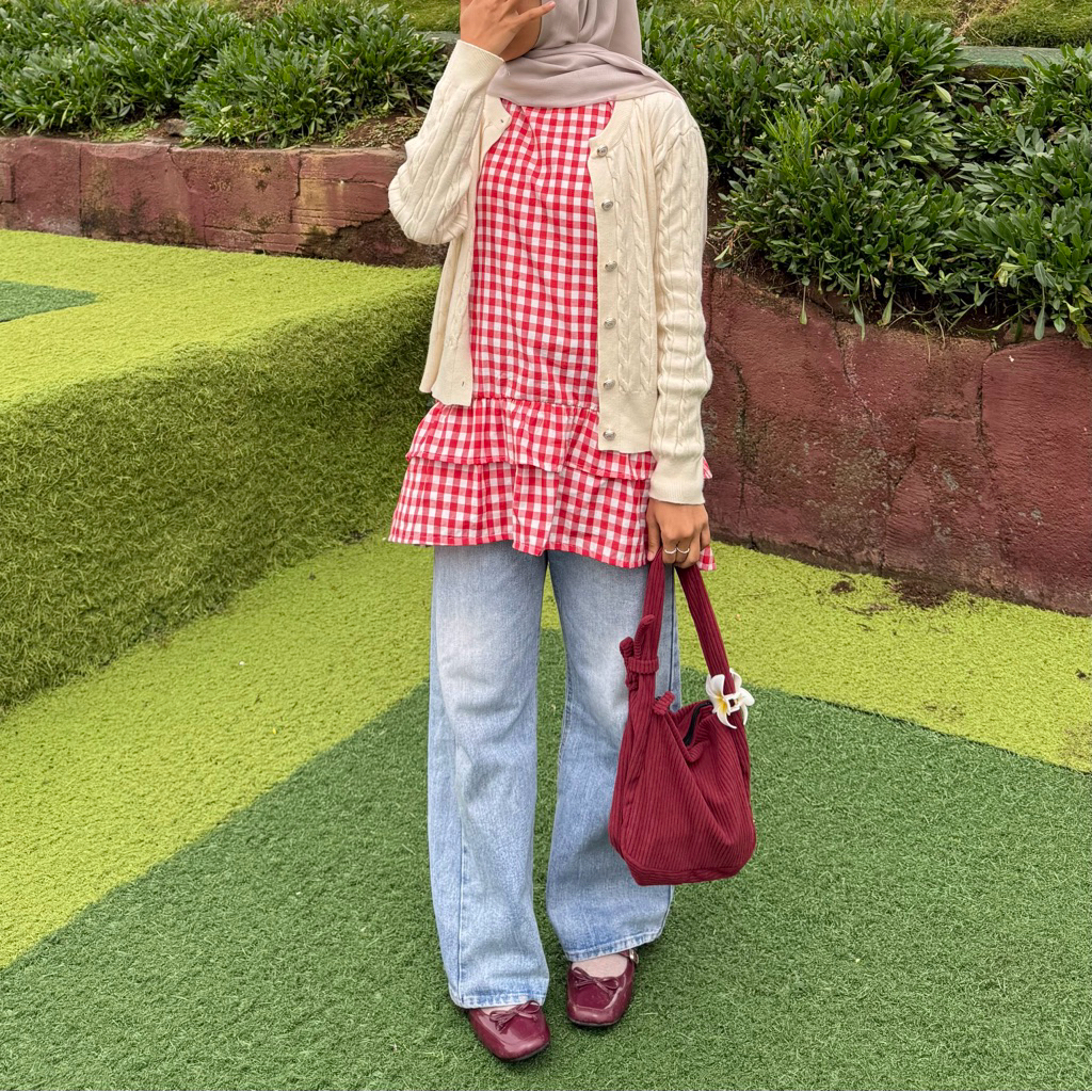 Alaia Dress || Dress over jeans || Dress korea  || Midi Dress