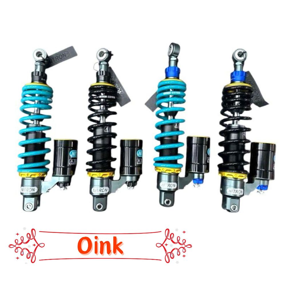 Shockbreaker Nitron Grade Vario 125 150 Beat Scoopy 330mm Kualitas Bagus