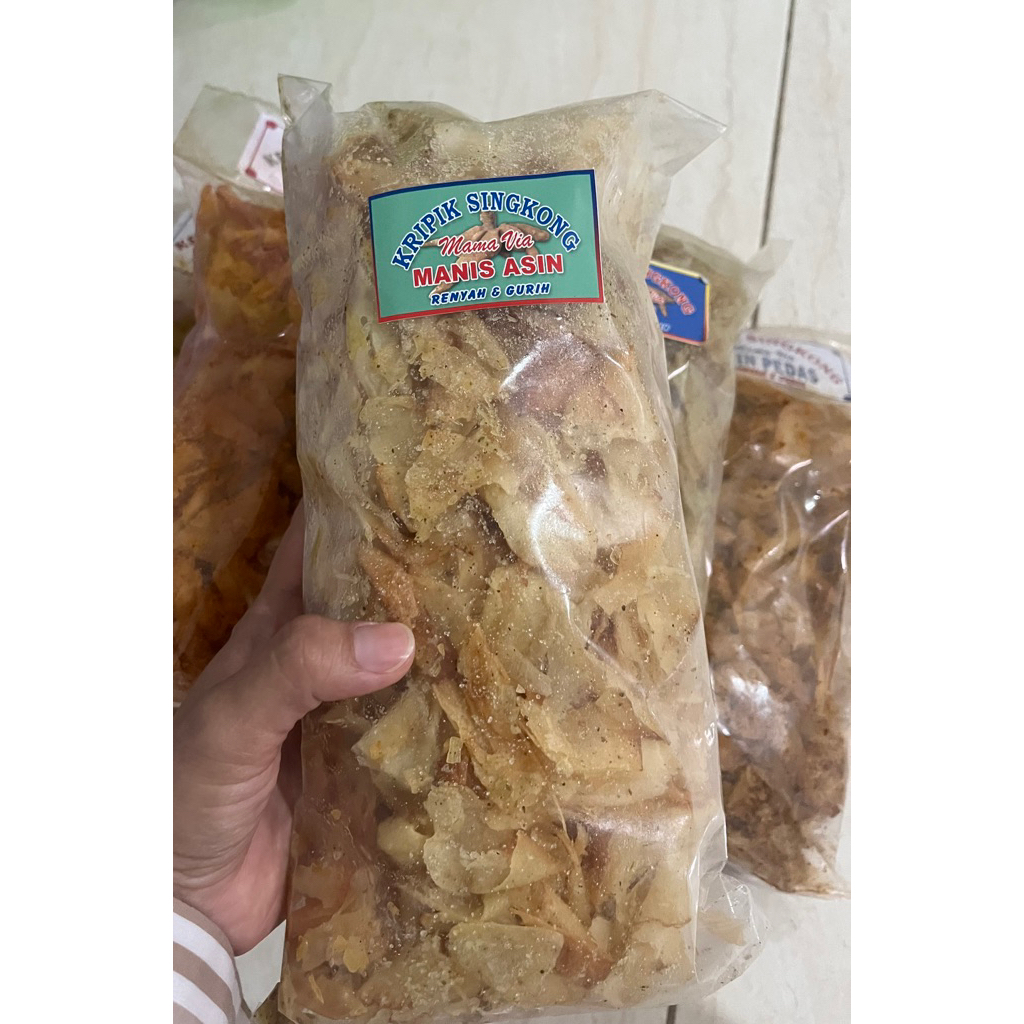 

keripik singkong mama via manis asin