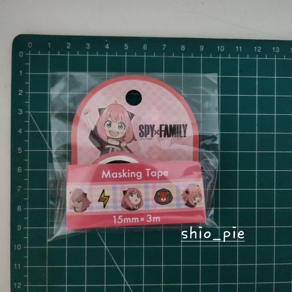 

Daiso Seria Spy x Family masking tape washi tape Anya forger