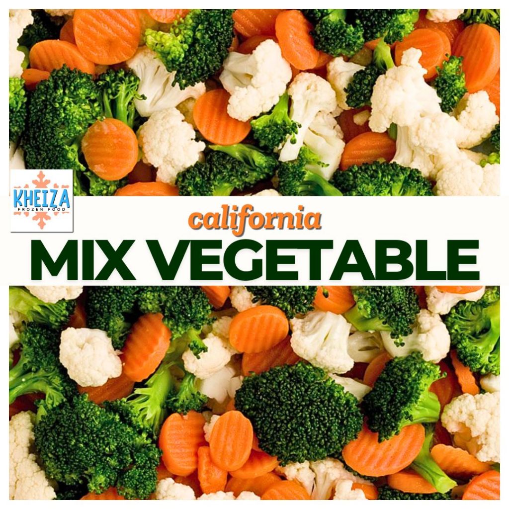 

Sayur Beku untuk Sop California Wortel Bunga Kol Brokoli 250gr 500gr 1KG - Kheiza Frozen