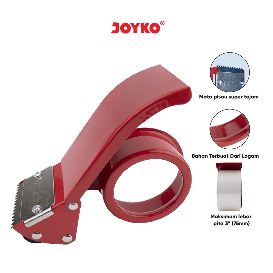 

Tape Cutter Tape Dispenser Pemotong Pita Perekat JOYKO TD-2S
