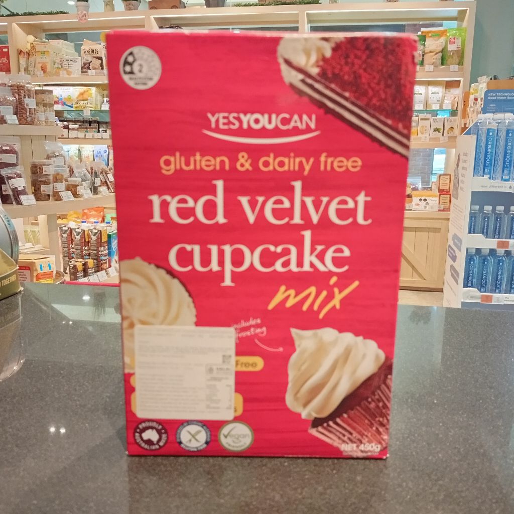 

Mix GF Red Velvet Cupcake by Yes You Can 400g