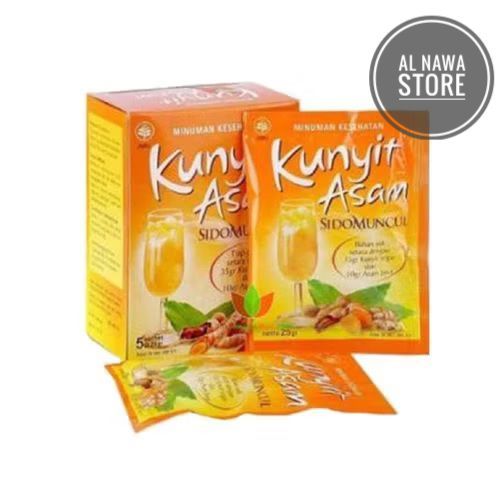 

Kunyit Asam Sidomuncul (Kemasan oren) Box Pelancar Haid