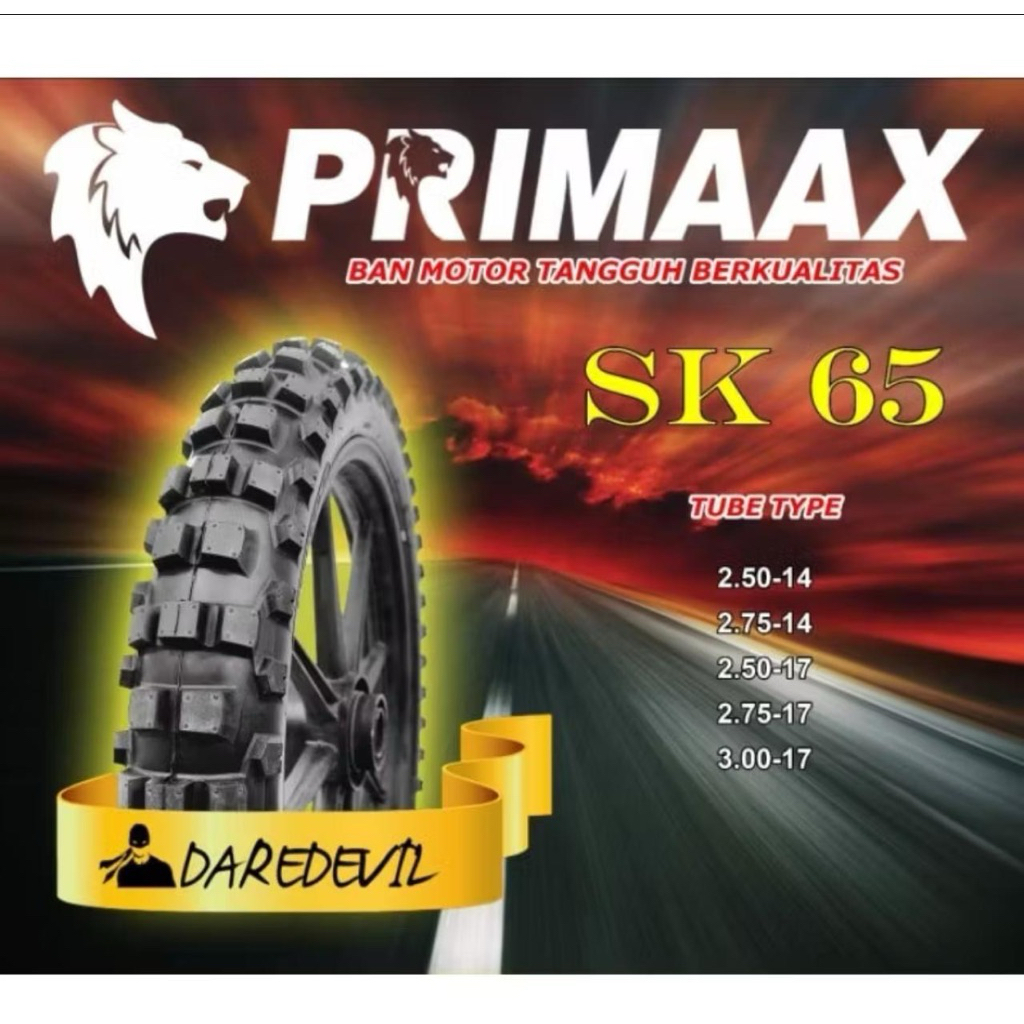 Harapan Motor - Ban Luar  250-17/ 275 17/ 300-17 SK-65 Primaax