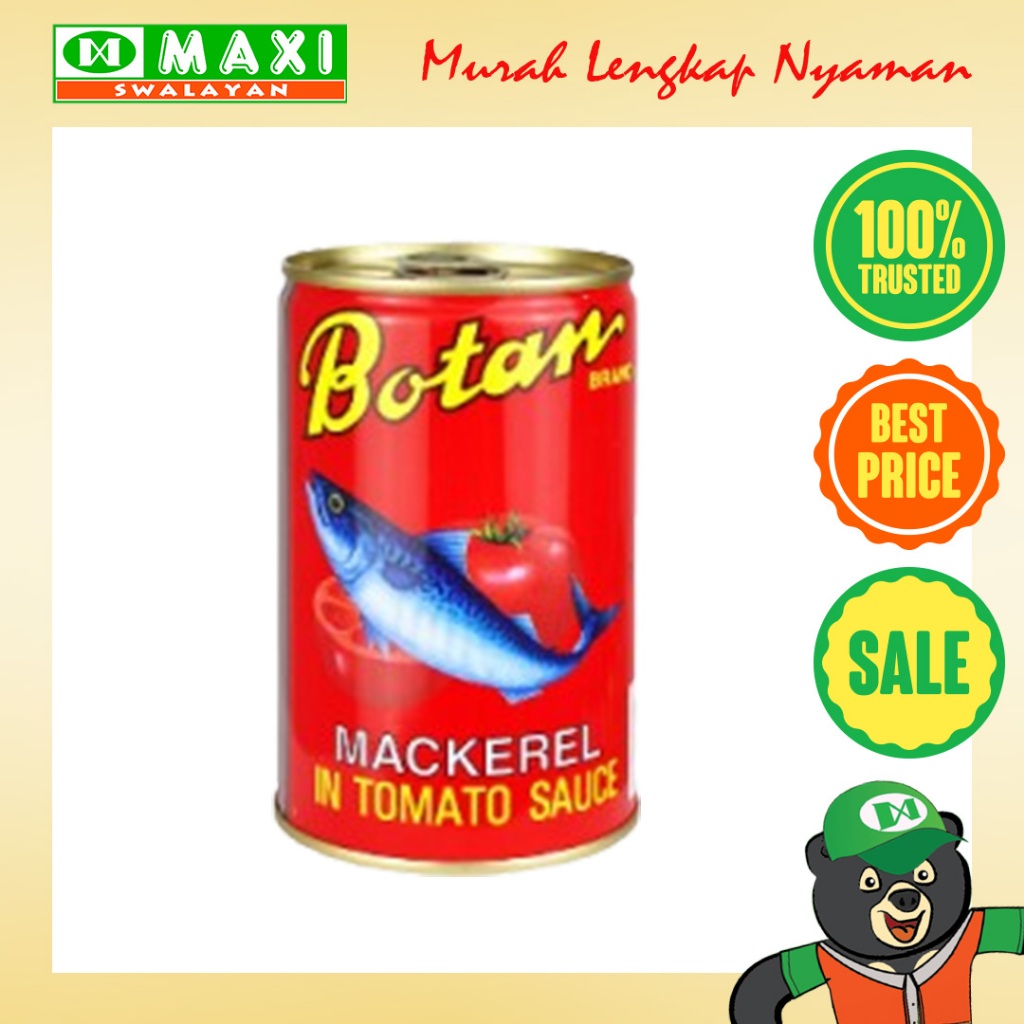 

Botan Makarel 425gr Tomat