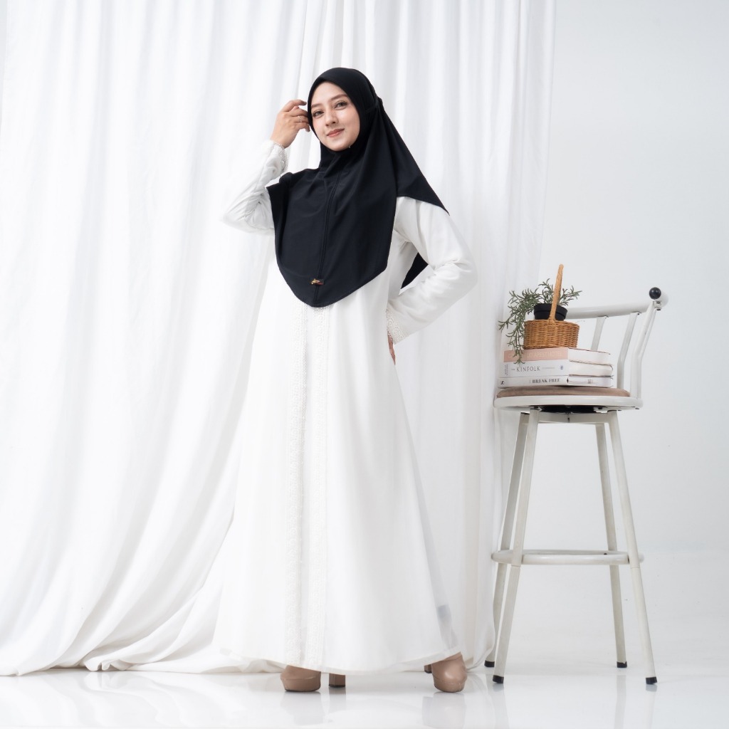 JUMA Jilbab Instant Syria Tali Non Pad Hijab Malaysia Jersey Premium Kerudung Wanita Nyaman