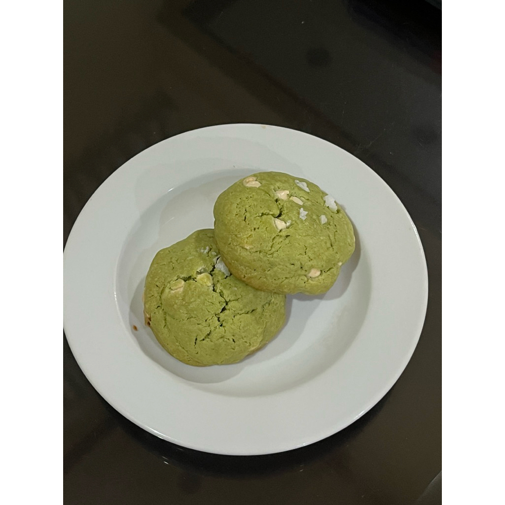 

Soft cookies matcha home made
