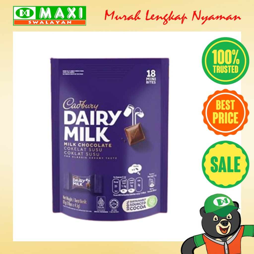 

Cadbury Dairy Pouch 81gram