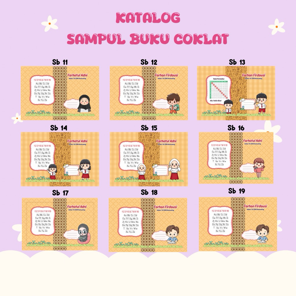 

Sampul Buku Coklat