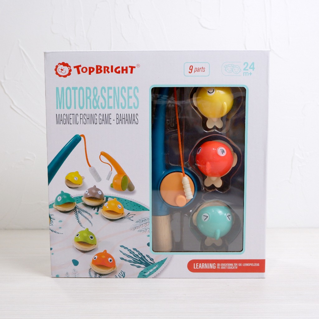 TopBright Magnetic Playset Bahamas Fishing Game Mainan Edukasi Anak Mainan Pancingan Ikan Magnet