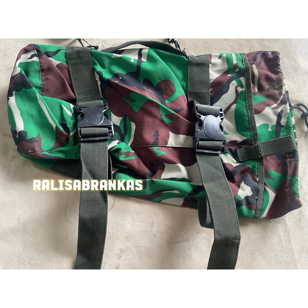Tas Selempang Loreng Jatah TNI
