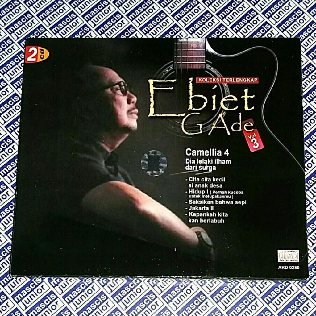 CD Ebiet G Ade - Koleksi Terlengkap Vol. 3 isi 2CD