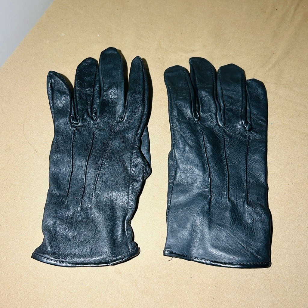 Indonesian Army (TNI) Leather Gloves Black Original Surplus | Sarung Tangan TNI Bahan Kulit