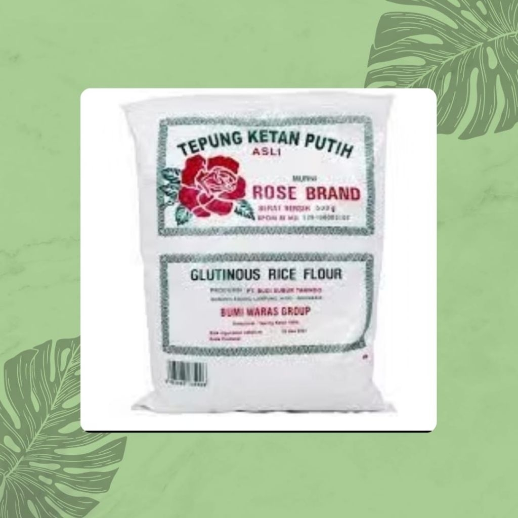 

Tepung Ketan Rose Brand 500gr