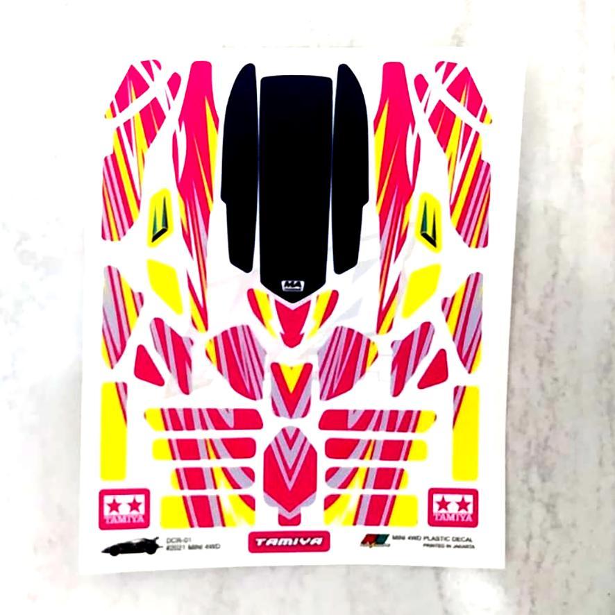 

Stiker DCR-01 - Body Pink Kombinasi Kuning Abu - Vinnyl Lam. Doft