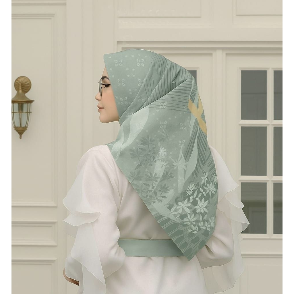 PROMO / MISSKAYAA SAGE / JILBAB VOAL PREMIUM / GROSIR HIJAB / HIJAB SEGI EMPAT / VOAL MOTIF PREMIUM 