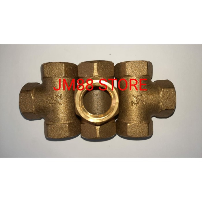 Tee kuningan / Tee kuningan drat dalam / Tee drat dalam / Tee kuningan