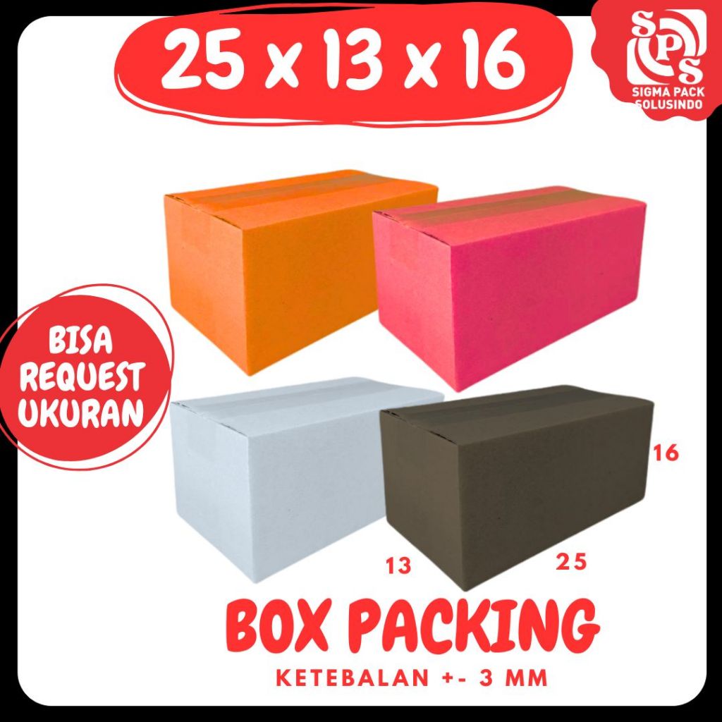 

Kardus 25x13x16 Packing Olshop Box A1 Dus Kotak Kemasan Souvenir Botol Madu Parfum Zigma Pack