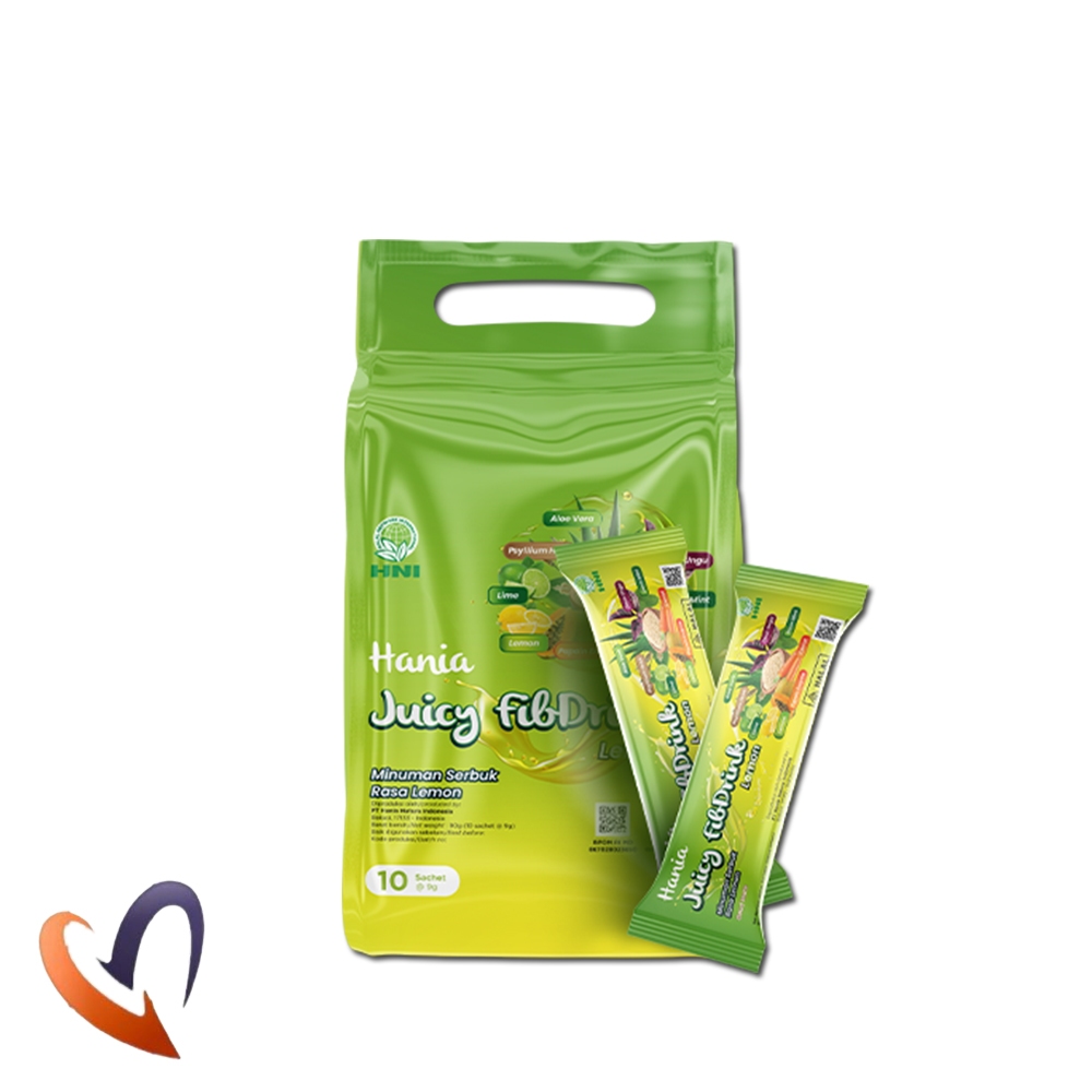 

Hania Juicy Fibdrink Lemon HNI 10 Sachet Minuman Serbuk Kaya Akan Serat