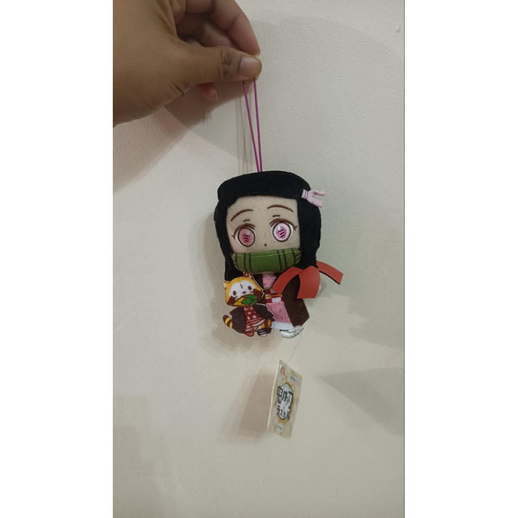 Gantungan Kunci / Gantungan HP / Gantungan Tas Demon Slayer Nezuko Kamado Ori Furyu