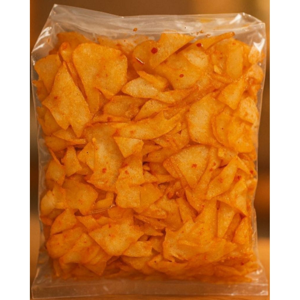 

keripik singkong pedas manis 1kg.