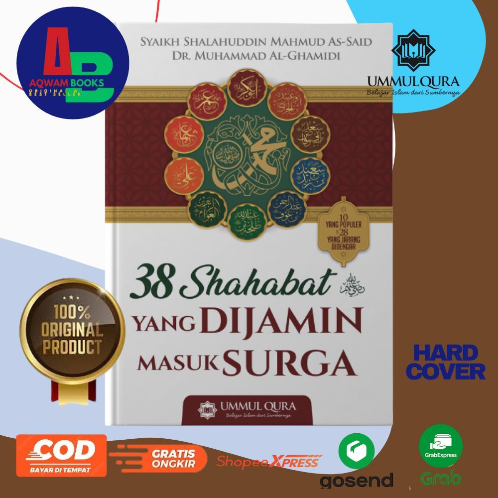 Buku 38 Sahabat Yang Dijamin Masuk Surga | 10 Sahabat dijamin Masuk Surga