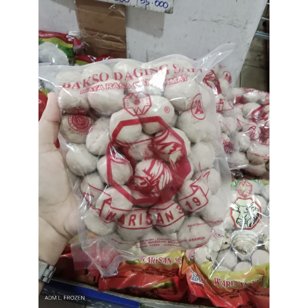 

Bakso Sapi Warisan 50 butir