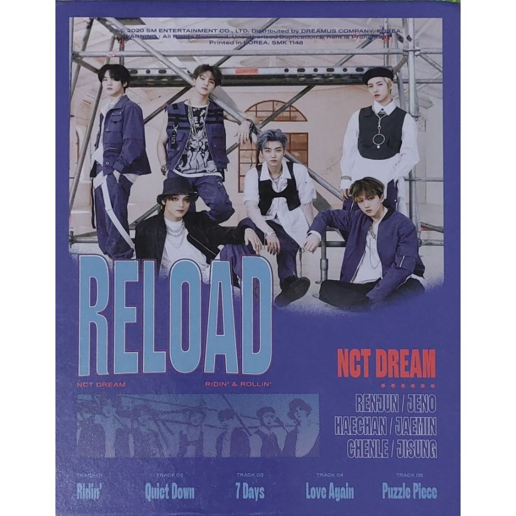 [photobook only] album nctdream reload