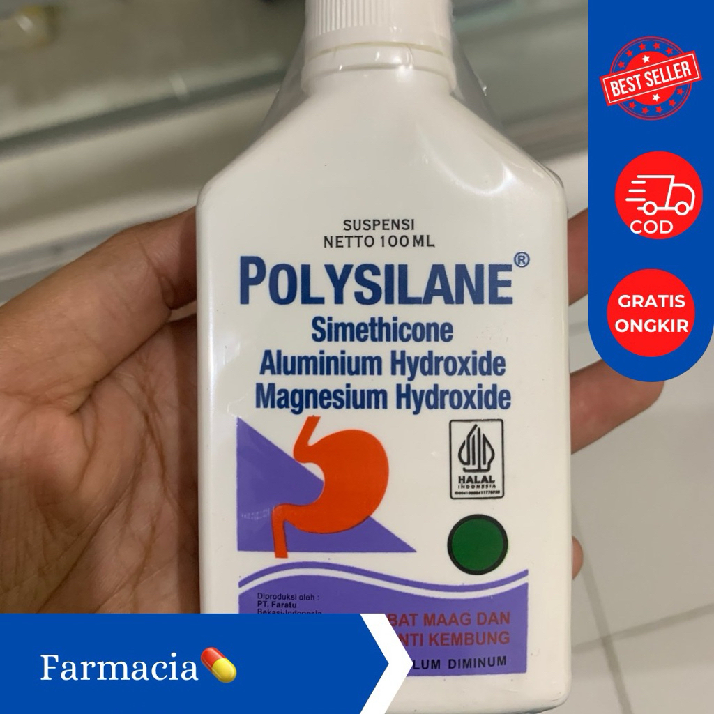 POLYSILANE SIRUP|POLYSILANE SYR 100ml|POLYSILANE SUSPENSI