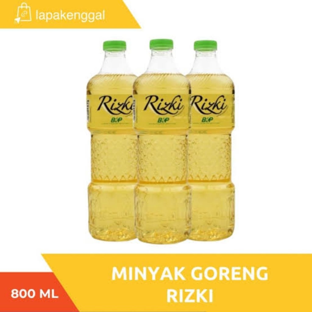 

Minyak Goreng rizki 800ml,BISA COD