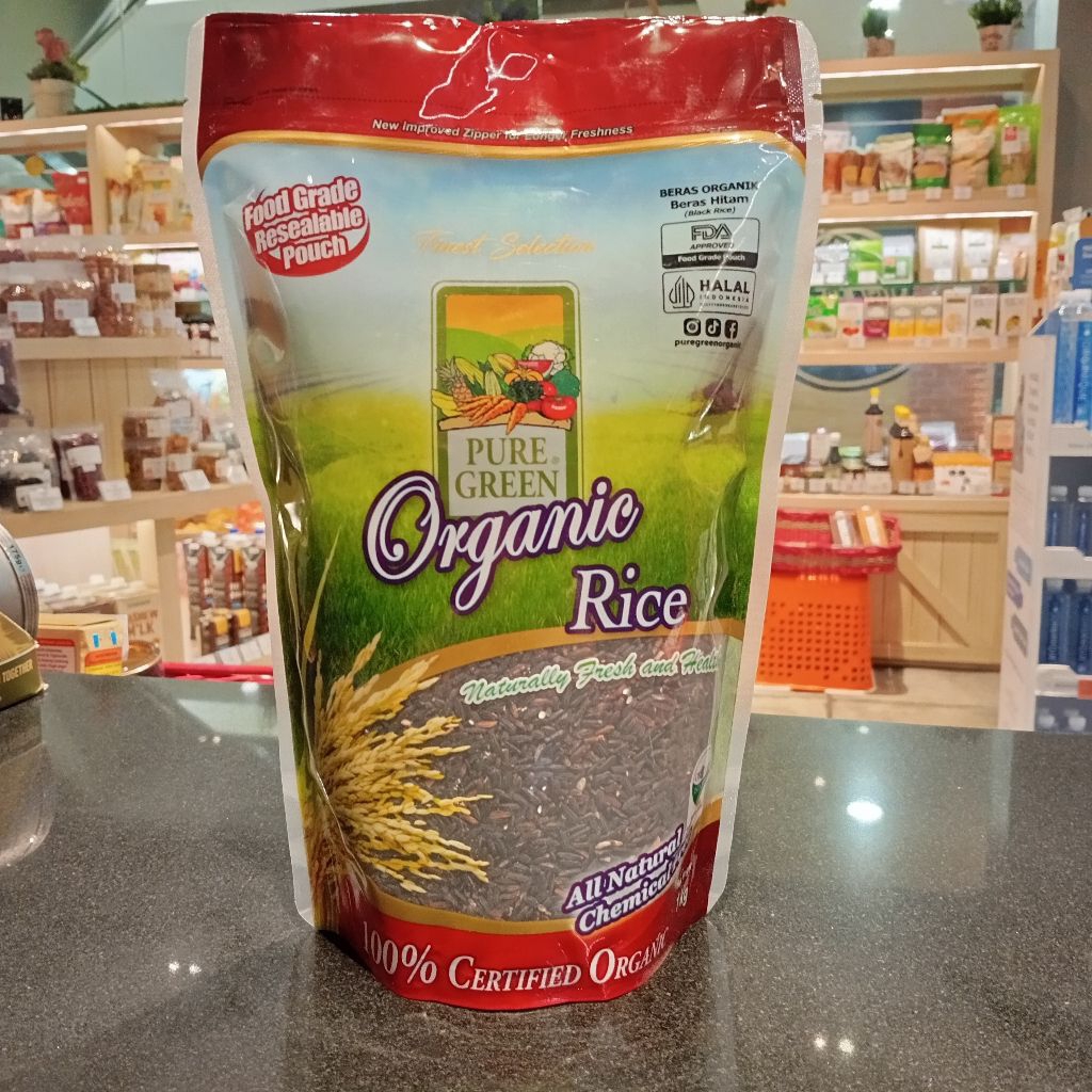 

Beras Hitam Organic by Pure Green 1kg