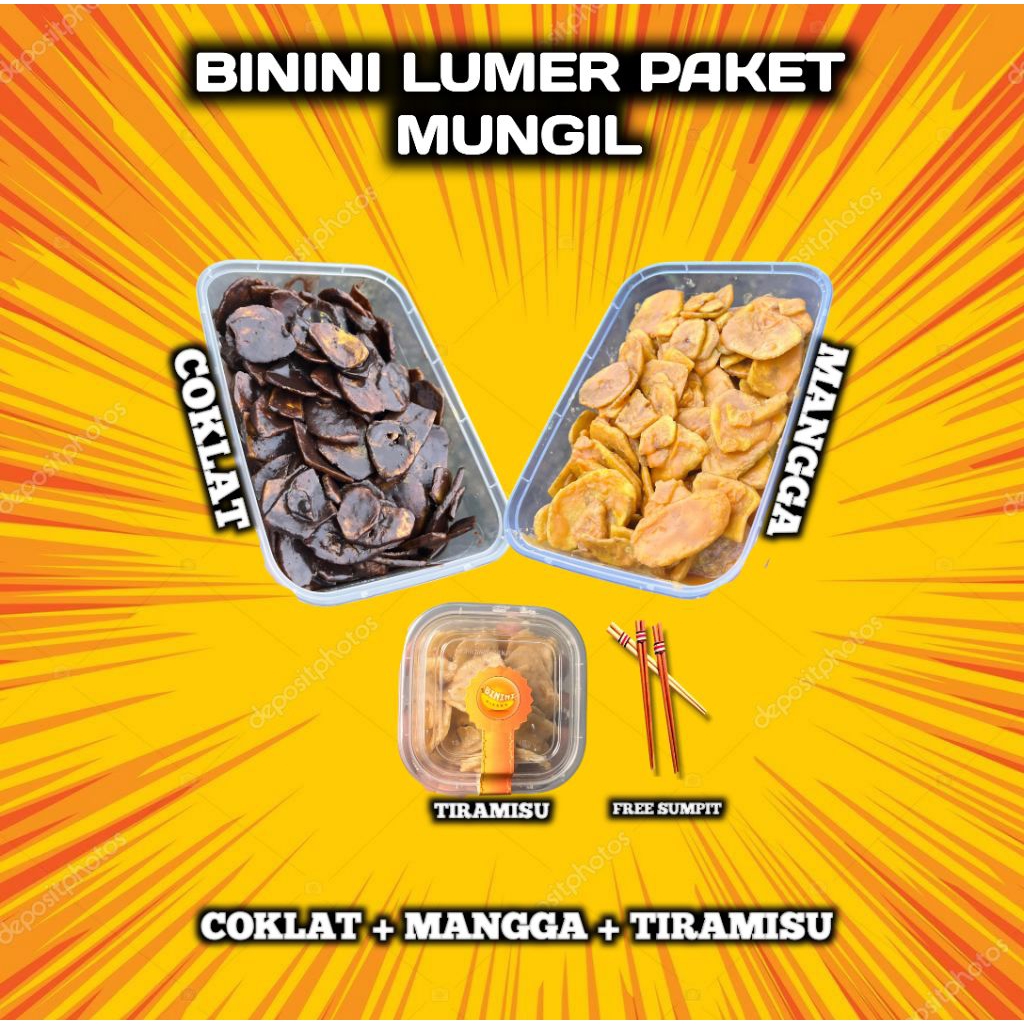 

KERIPIK PISANG LUMER PAKET MUNGIL - BININI