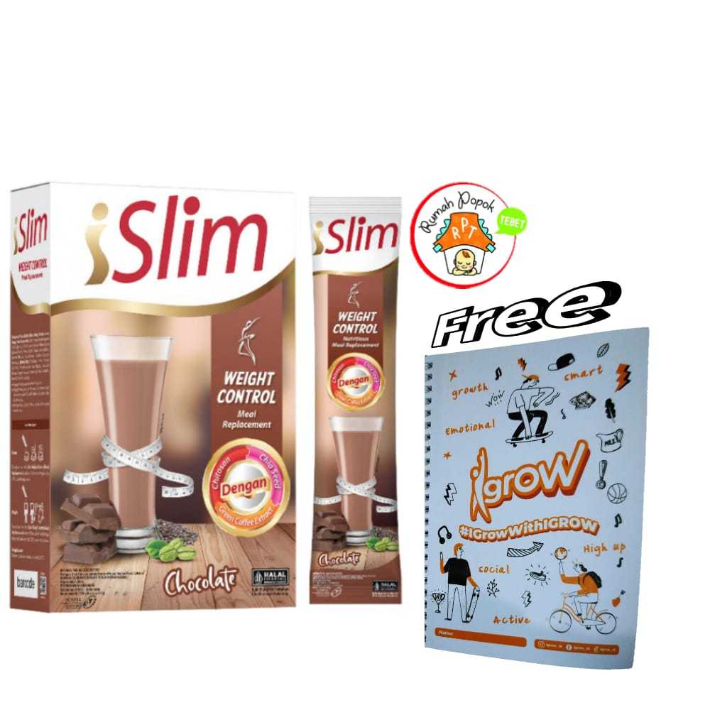 

iSlim Weight Control Minuman Diet Penurun Berat Badan Tinggi Nutrisi | Susu Diet Healtyslim isi 6pc