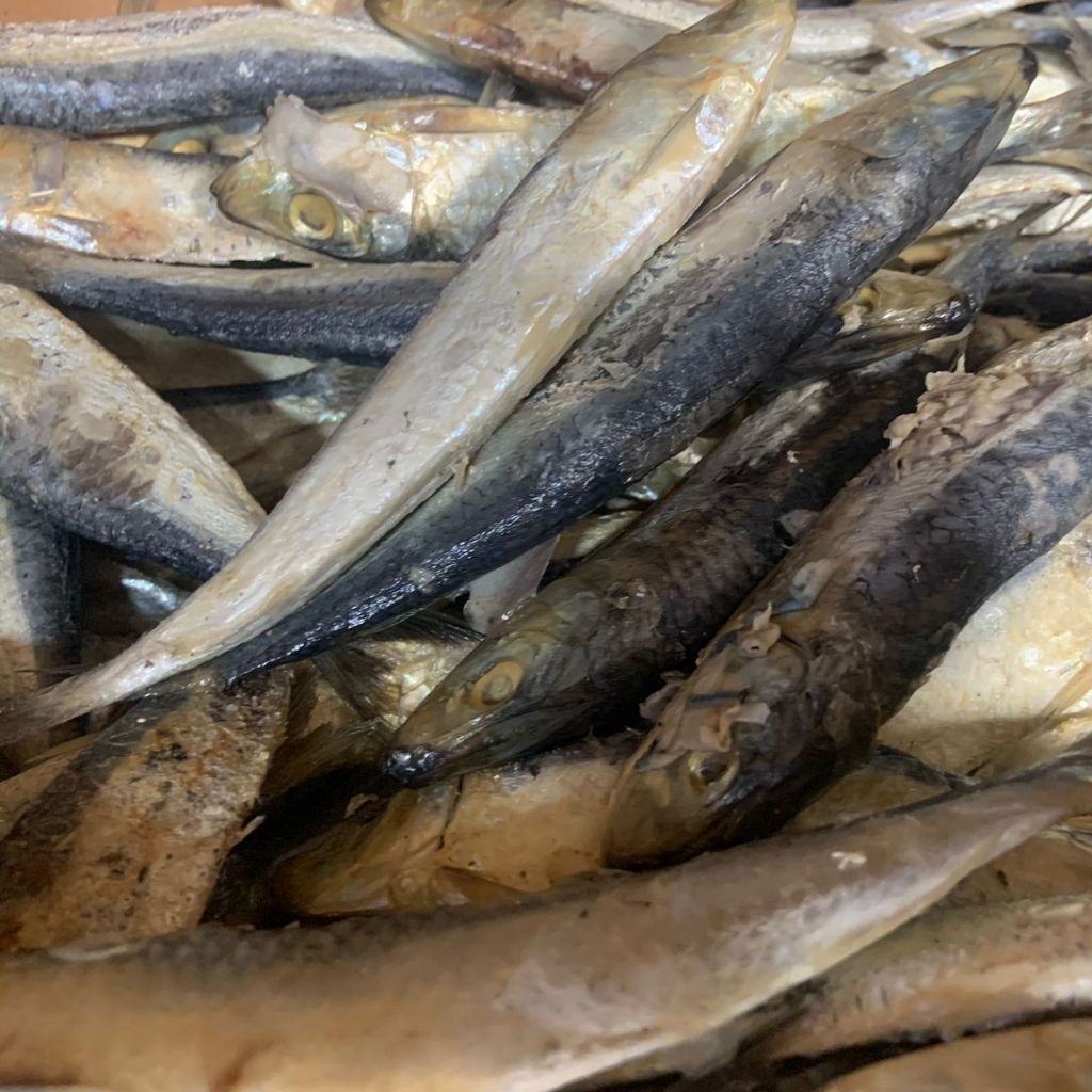 

IKAN ASIN JAPUH 250Gram kemasan kamu vakum