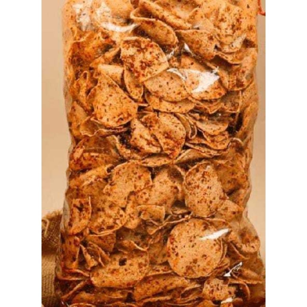 

Basreng Koin pedas daun jeruk 250 gram - 1000 gram