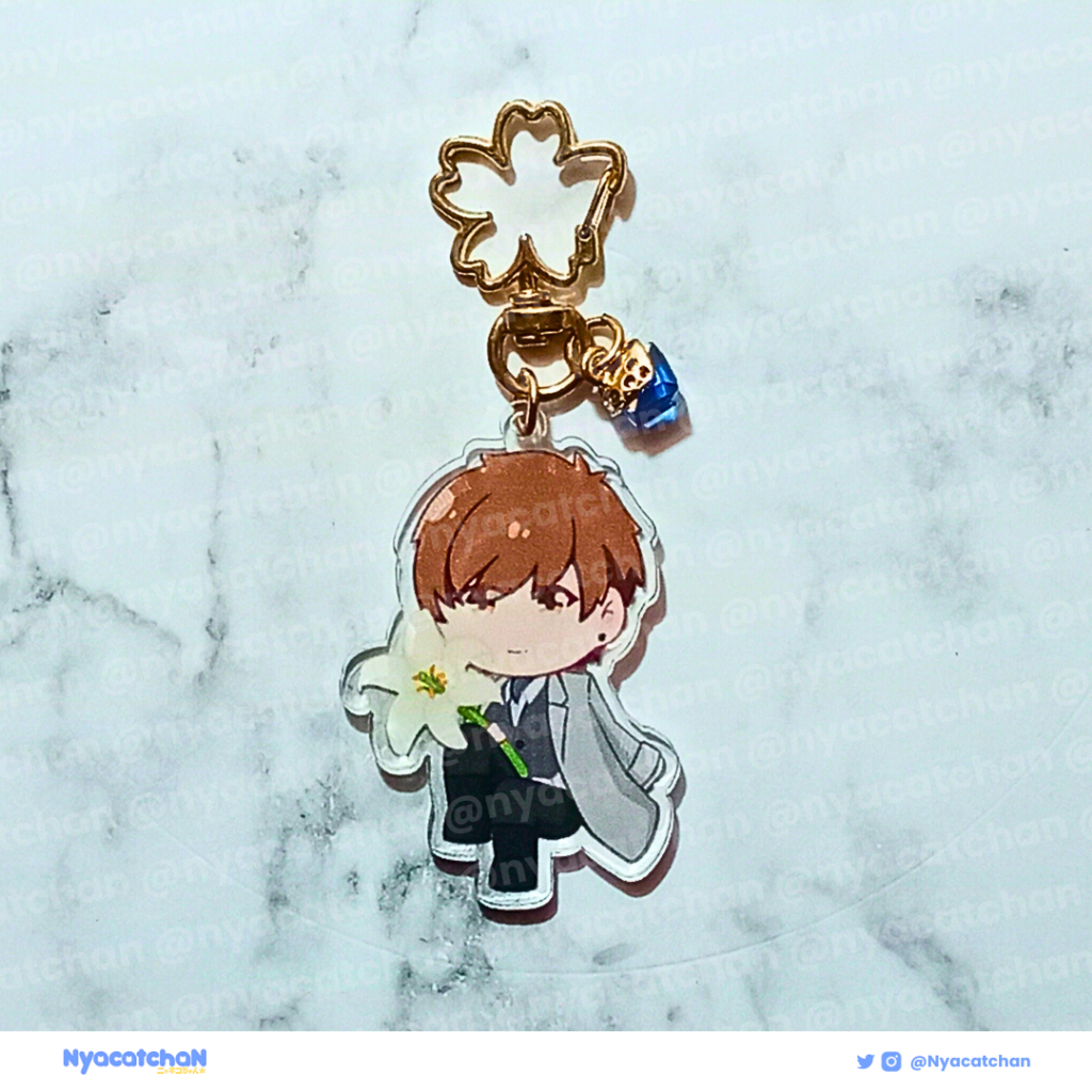 [Nyacatchan] [Clearance] Mr Love Queen Choice Gantungan Kunci Akrilik Acrylic Keychain