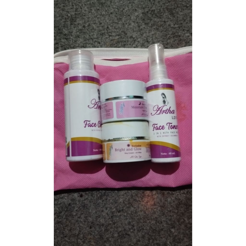 artha ldt skincare set