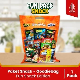 

Goodie bag-Fun Pack Snack Edition - Paket Hampers Anak (1pack)